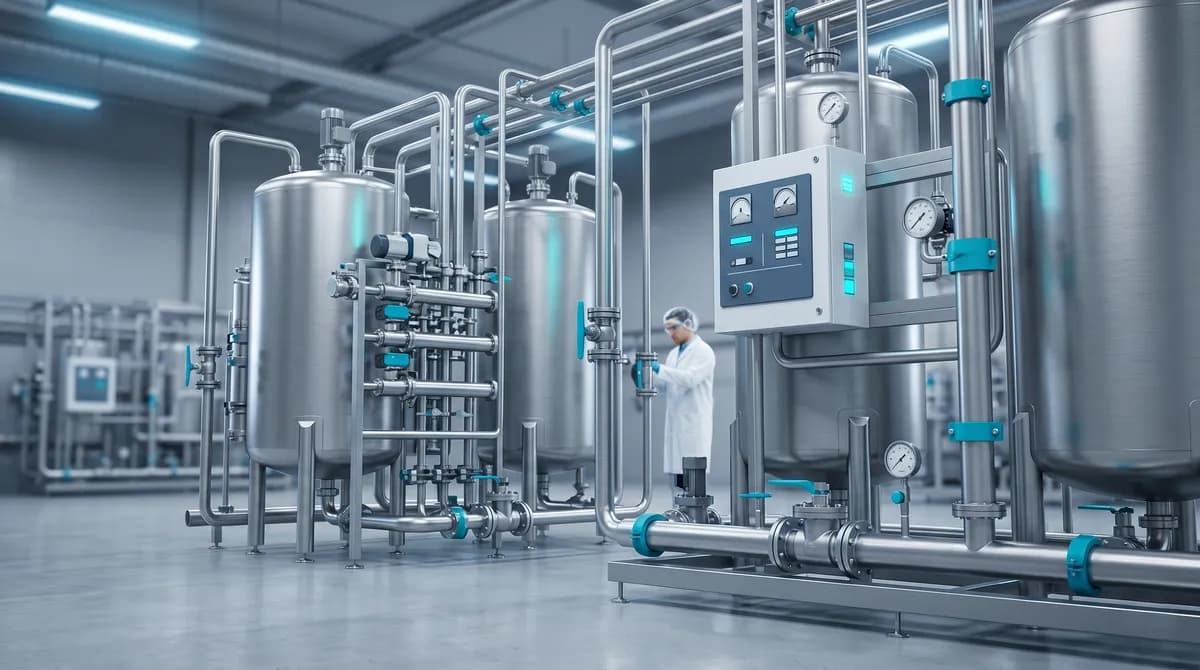 Validação de sistema de água purificada